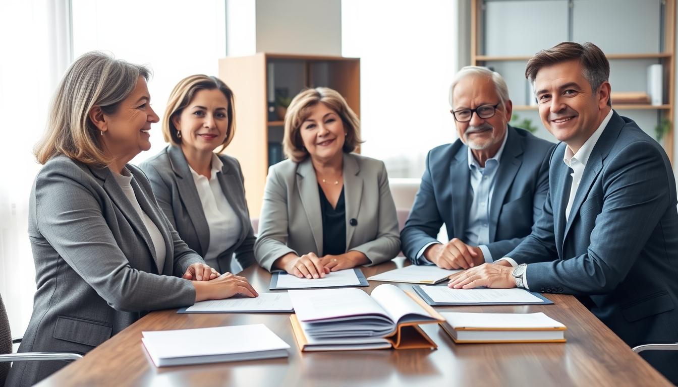 Property title transfer documents and closing confirmation